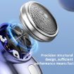 WG-P10X Gradient Blue Rechargeable LED Display Electric Shaver - 3