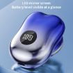 WG-P10X Gradient Blue Rechargeable LED Display Electric Shaver - 4