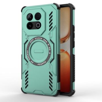 vivo iQOO Z10 Turbo 5G Shockproof MagSafe Case - Light Green - 1
