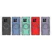 Vivo iQOO Z10 Turbo 5G Red Shockproof MagSafe Ring Phone Case - 7