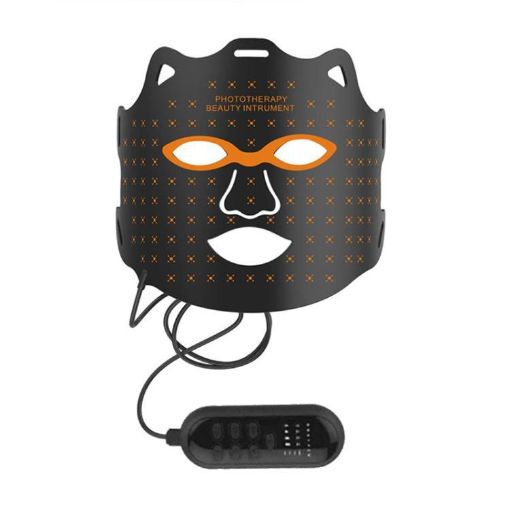 LED Colorful Photon Rejuvenation Mask Facial Beauty Instrument, UK Plug - 1