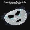 Vibration Massage Photon Mask - WG-B-M03 Facial Beauty Device, US Plug - 3
