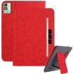 Techo Megapad 11 2024 Red Leather Wristband Tablet Case - 1