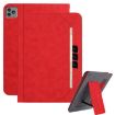 Itel Vista Tab 30 Red Leather Tablet Case - Multifunctional Wristband - 1