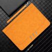 Infinix XPad 11 2024 Yellow Leather Tablet Case with Wristband - 7