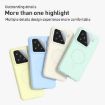 Xiaomi 14 Pro Liquid Silicone MagSafe Phone Case - Grey Pink - 9