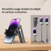FUNSNAP P15 Mini Portable BT Handle Selfie Stick & Streaming Stand Black - 8