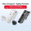 FUNSNAP P15 Mini Portable BT Handle Selfie Stick & Stand - White - 2