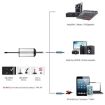 XTUGA A1 UHF Wireless Headset Lavalier Mic System with Bodypack (Black) - 8