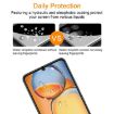 Redmi 13C 4G/5G Tempered Glass Film 10pcs 0.26mm 9H 2.5D Aluminum - 5