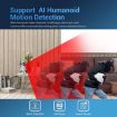ESCAM PT205 5G WiFi Smart Robot Camera, AI Tracking, Two Way Audio, EU Plug - 8