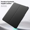 iPad Air 13 2025/2024 Honeycomb Magnetic Leather Case - Blue - 2