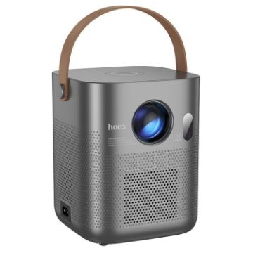 hoco DT4 720P 190ANSI Autofocus Projector Android US Plug Metal Grey - 1