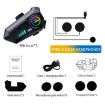 SOMAN M6-Soft Mic Motorcycle Helmet Bluetooth Headset Stereo Voice - 2