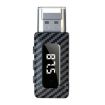USB Car FM Transmitter Wireless Bluetooth Receiver - Black - 1