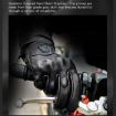 SOMAN MG-24 XL Black Motorcycle Sheepskin Touch Screen Retro Gloves - 3