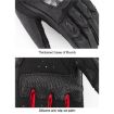 SOMAN MG21 Motorcycle Gloves - Sheepskin Carbon Fiber, Size M, Black - 9
