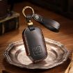 Kia Carnival Hallmo B087 Blue Crazy Horse Cowhide Key Cover - 2