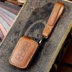 Toyota North American 3+1-Button C013 Cowhide Key Cover (Brown) - 2