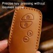 Lexus RX270/ES240/LX570 4-Button Brown Cowhide Key Cover - 4