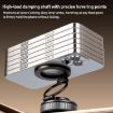 G512 Silver Magnetic Car Phone Holder - Multifunctional Vacuum Design - 9