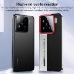Xiaomi 15 Pro Red Diamond Texture Leather Camera Design Phone Case - 2