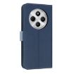 Redmi 14C/Poco C75 Dark Blue Leather Phone Case with Hand Strap - 3