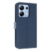 Redmi Note 13 4G Global Leather Case with Hand Strap - Dark Blue - 3
