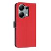 Redmi Note 13 Pro 4G Global Leather Phone Case with Hand Strap Red - 3
