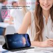 Redmi Note 12 4G Black Leather Phone Case with Metal Bow & Hand Strap - 5