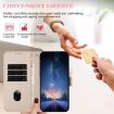 Redmi Note 12 5G/Poco X5 Metal Bow Leather Case with Hand Strap Apricot - 6