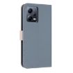 Redmi Note 12 5G/Poco X5 Light Blue Leather Case with Hand Strap - 3