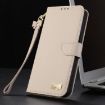 Redmi Note 12 Pro 4G Global Metal Bow Leather Case with Strap Apricot - 8