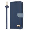 Redmi Note 12 Pro 5G Dark Blue Leather Case with Hand Strap - 2