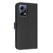 Redmi Note 12 Pro 5G Black Leather Case with Metal Bow & Hand Strap - 3