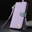 Redmi Note 13 Pro+ Purple Leather Case with Metal Bow & Hand Strap - 8
