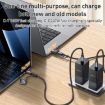 Yesido CA197 240W 2-in-1 Type-C & MagSafe 3 Cable, 2m (Black) - 4