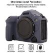 Canon EOS R5 Mark II/R5II Blue Glossy Silicone Protective Case - 3