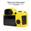 Canon EOS R5 Mark II Yellow Glossy Silicone Protective Case - 4