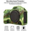 Canon EOS R5 Mark II/R5II Camouflage Silicone Protective Case Glossy - 3