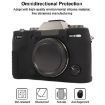 FUJIFILM X-T50 Black Glossy Soft Silicone Protective Case - 3