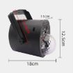 RGB Laser Light LED Stage Magic Ball Lamp, Voice Control, No Remote (Black) - 3