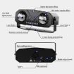 Double Magic Ball Laser Light LED Water Ripple RGB Stage Lamp USB-IN - 3