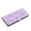 Samsung Galaxy A06 Light Purple Rose Embossed Leather Phone Case - 6