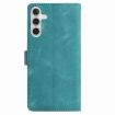 Samsung Galaxy A13 5G Green Rose Embossed Leather Phone Case - 3