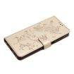 Samsung Galaxy A20e Gold Rose Flower Embossed Leather Phone Case - 6
