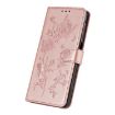 Samsung Galaxy A32 5G Rose Flower Embossed Leather Case Rose Gold - 5
