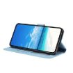 Samsung Galaxy A54 Sky Blue Rose Embossed Leather Phone Case - 9