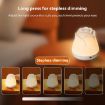 Rechargeable 3W Rose Night Light - Touch Sensor Bedside Ambient Lamp - 6
