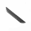 Tesla Model 3/Y/S/X Carbon Fiber Trunk Logo Sticker, Black, L/R Drive - 3